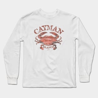 Cayman Islands Atlantic Blue Crab Long Sleeve T-Shirt